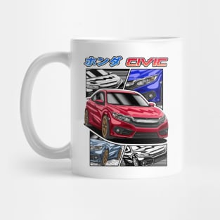 JDM Civic Street Racing Mug